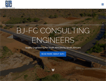 Tablet Screenshot of bjfc.co.za